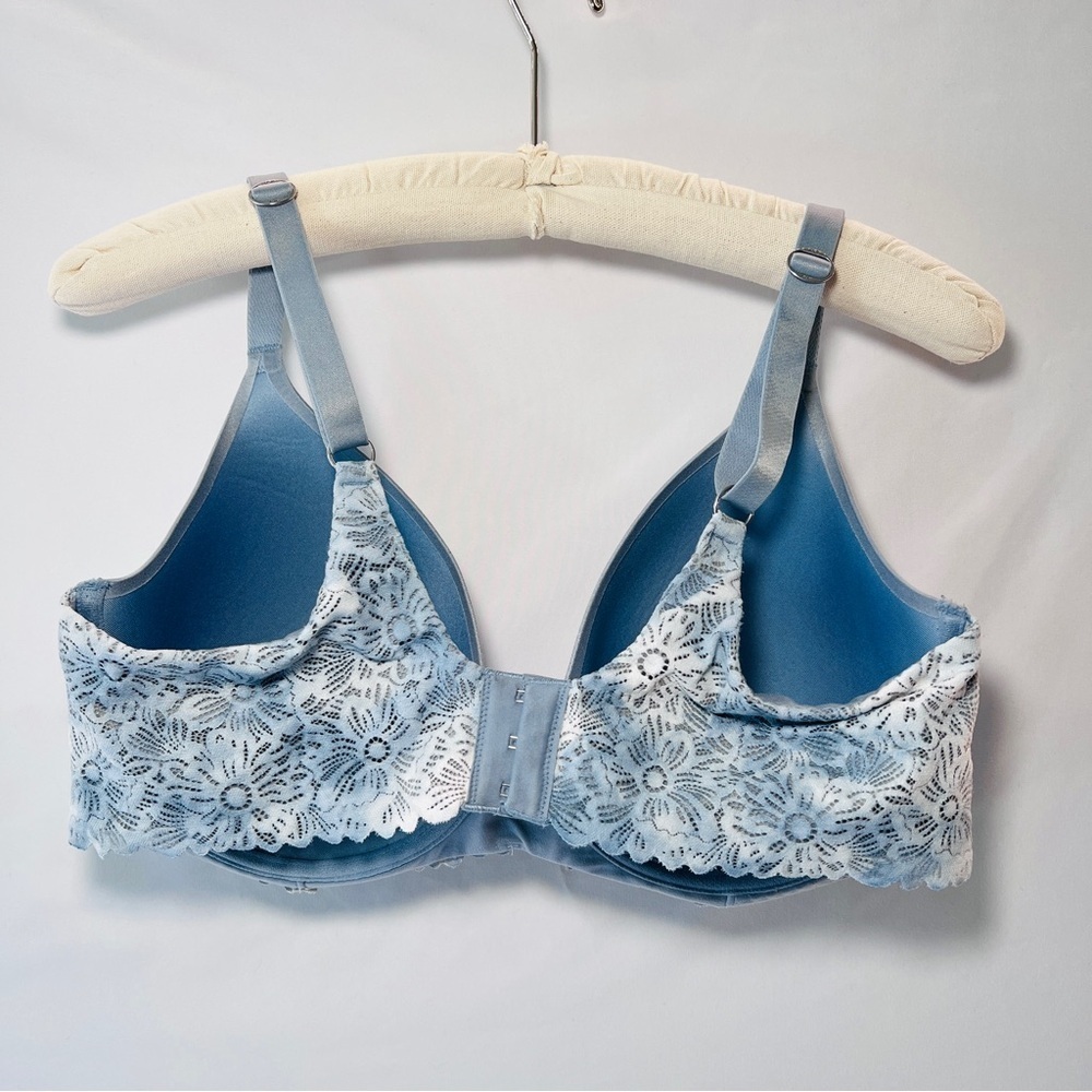 Aerie Real Sunnie Full Coverage Bra  -Light Blue - Size 38DD - Picture 2 of 7